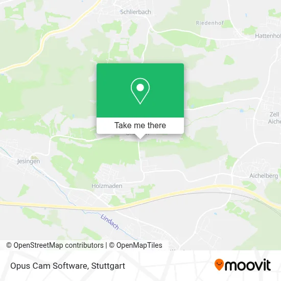 Opus Cam Software map