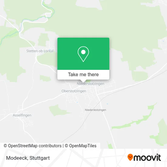 Modeeck map