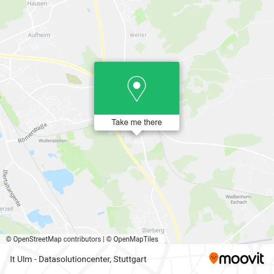 It Ulm - Datasolutioncenter map