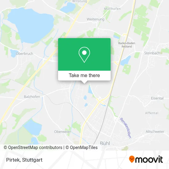 Pirtek map