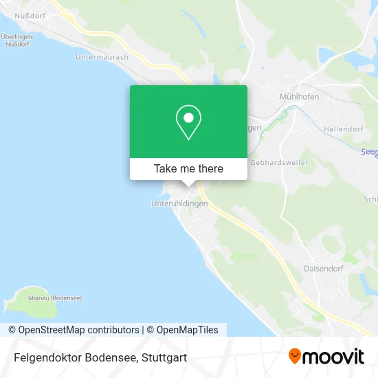 Felgendoktor Bodensee map