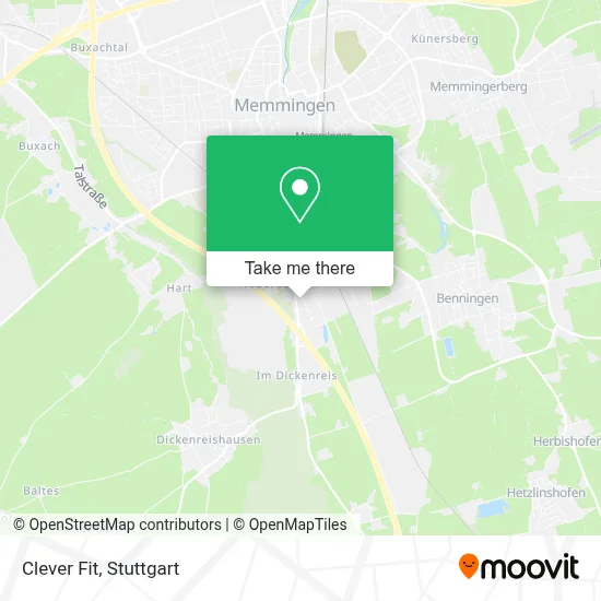 Clever Fit map