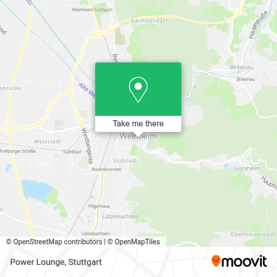 Power Lounge map