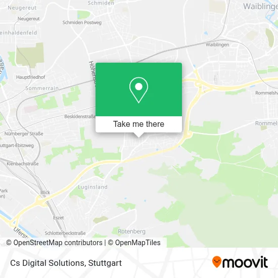 Cs Digital Solutions map
