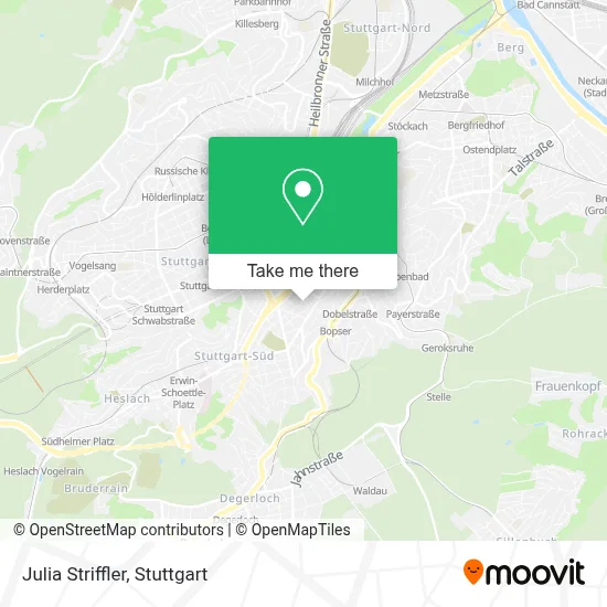 Julia Striffler map