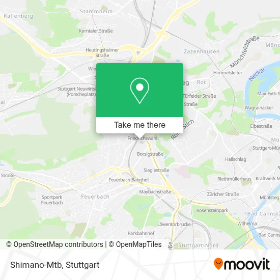 Shimano-Mtb map