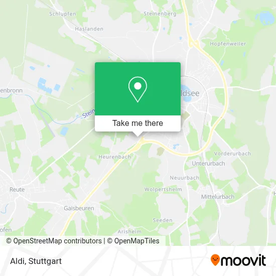 Aldi map