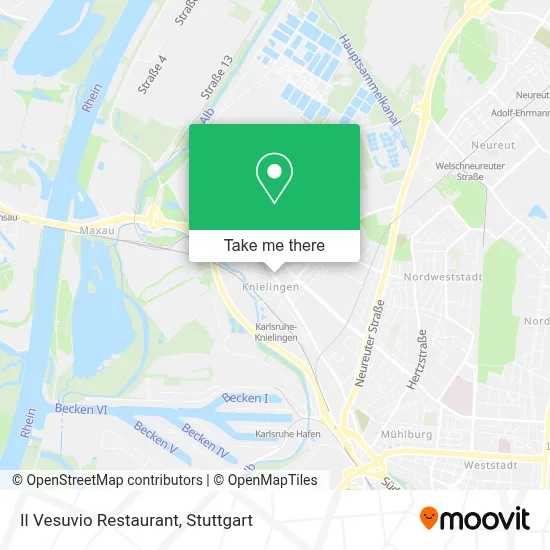 Ristorante Il Vesuvio map