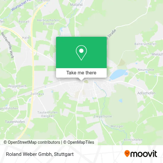 Roland Weber Gmbh map