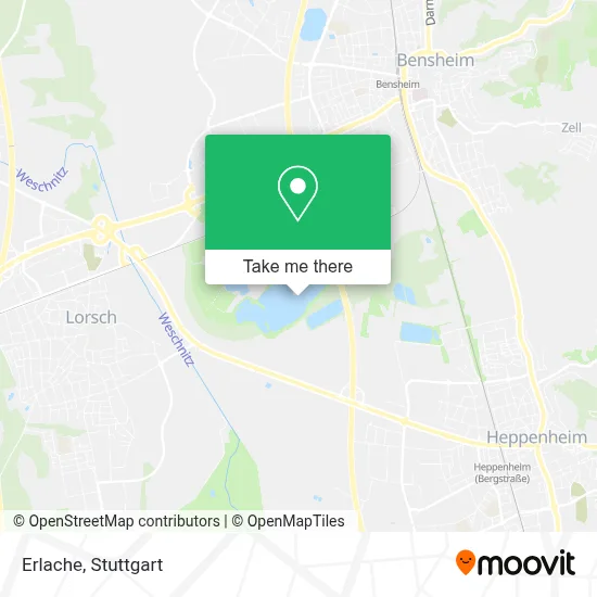 Erlache map