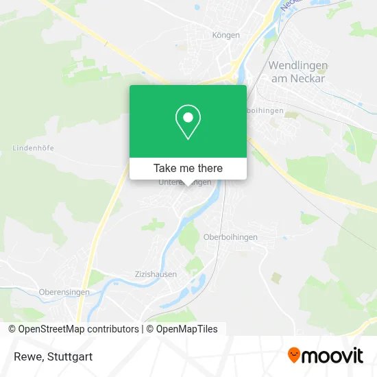 Rewe map