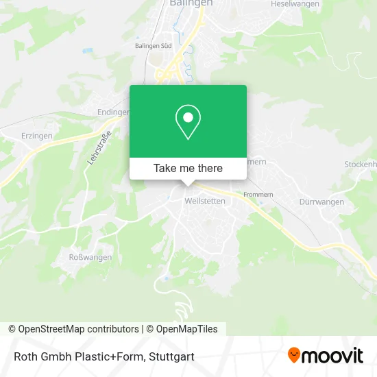 Roth Gmbh Plastic+Form map