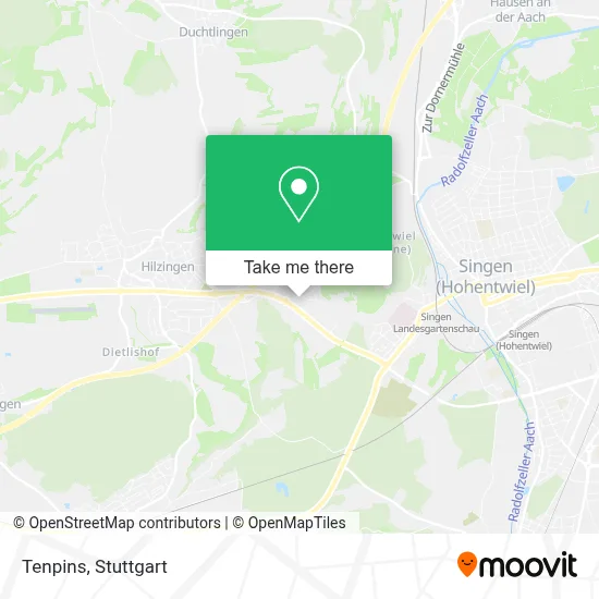 Tenpins map