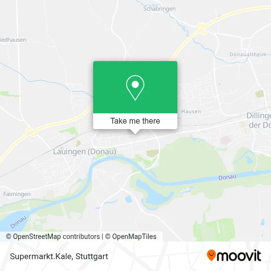 Supermarkt.Kale map