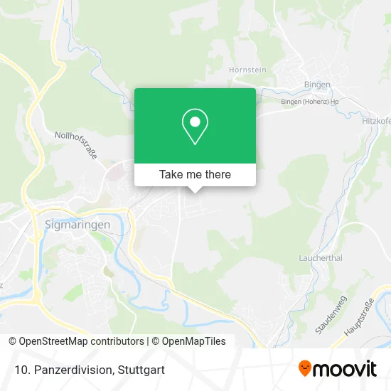 10. Panzerdivision map