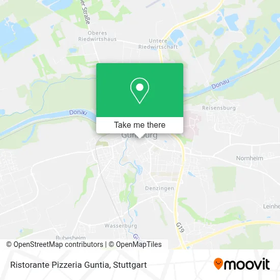 Ristorante Pizzeria Guntia map