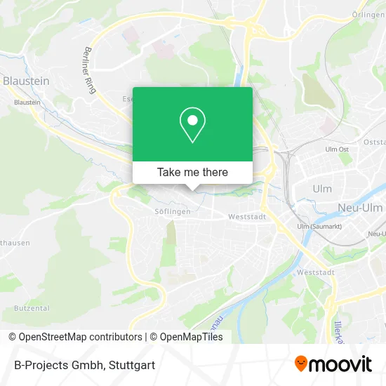 B-Projects Gmbh map