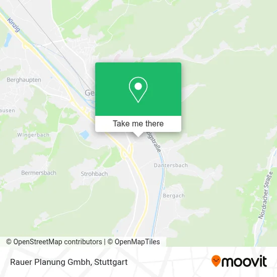 Rauer Planung Gmbh map