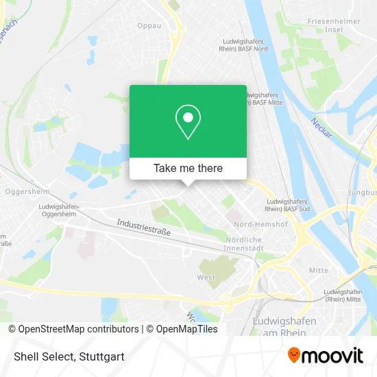 Shell Select map