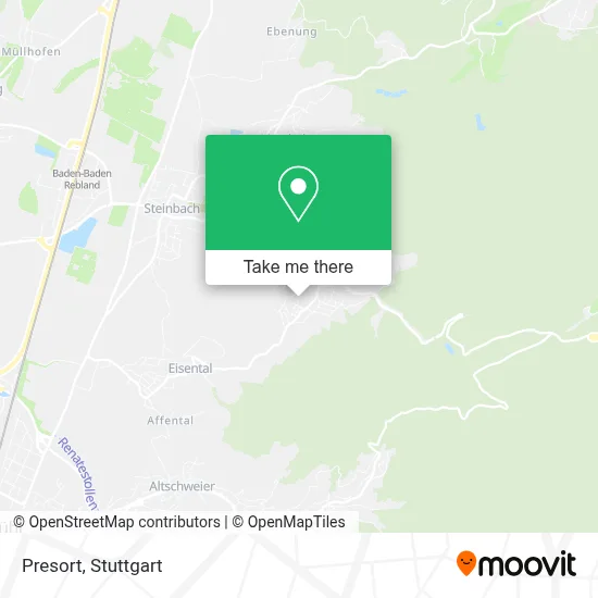 Presort map