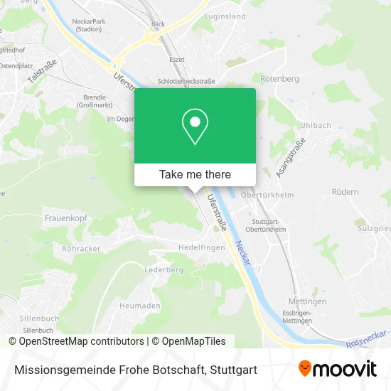 Missionsgemeinde Frohe Botschaft map