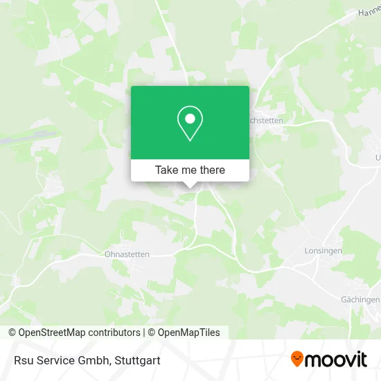 Rsu Service Gmbh map