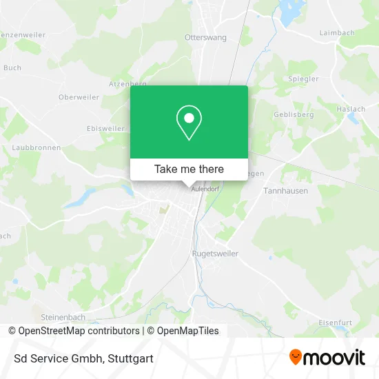 Sd Service Gmbh map