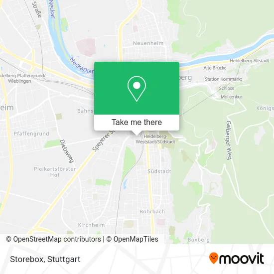 Storebox map
