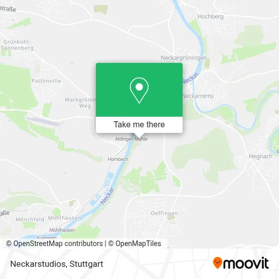 Neckarstudios map