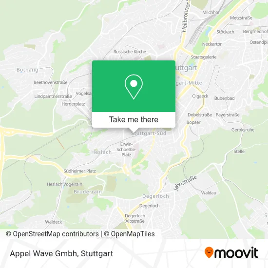 Appel Wave Gmbh map