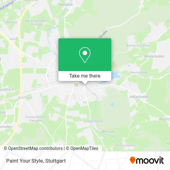Paint Your Style map