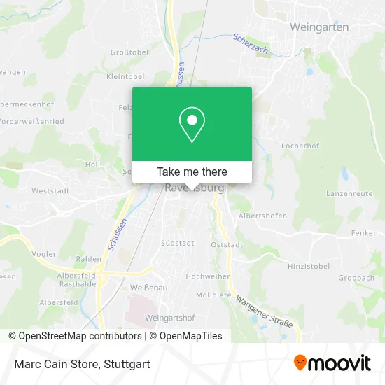 Marc Cain Store map
