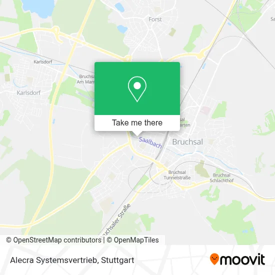 Alecra Systemsvertrieb map