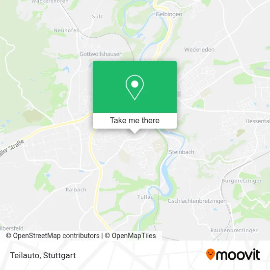 Teilauto map