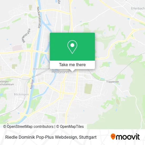 Riedle Dominik Pop-Plus Webdesign map