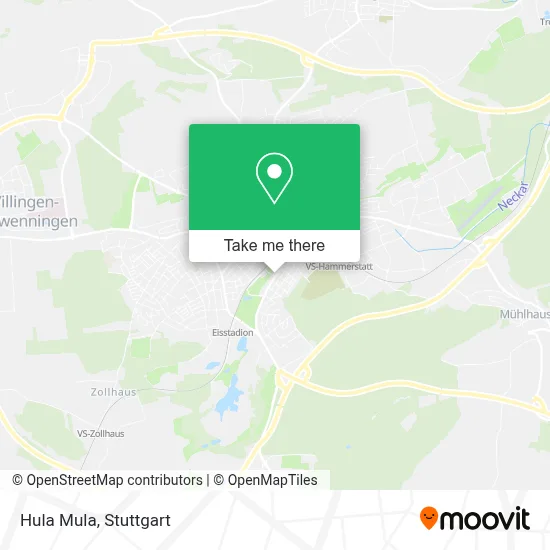 Hula Mula map
