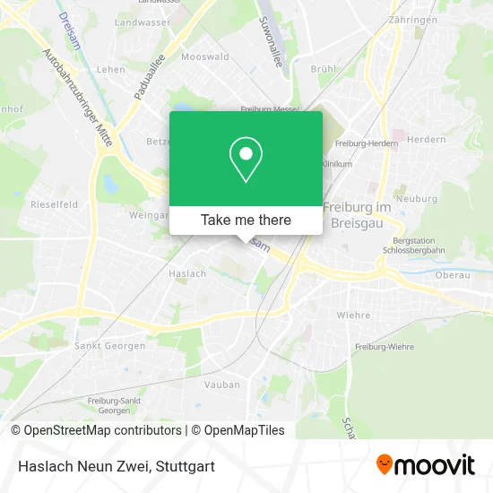 Haslach Neun Zwei map