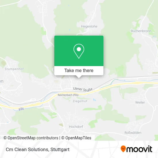 Cm Clean Solutions map