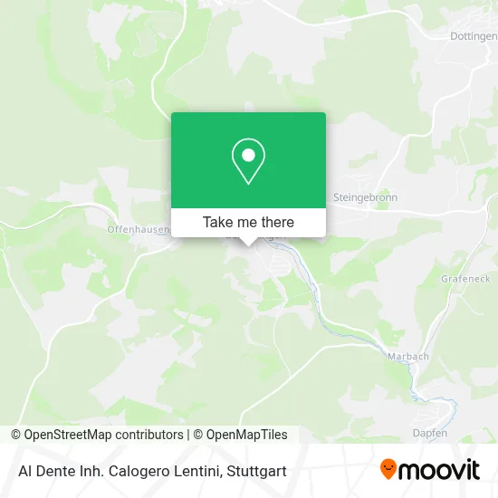 Al Dente Inh. Calogero Lentini map
