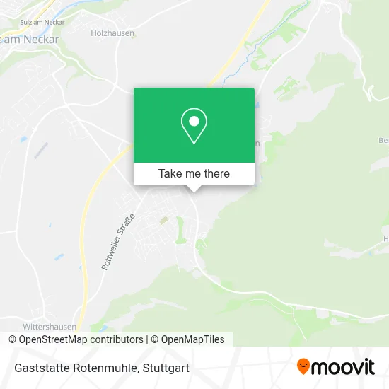 Gaststatte Rotenmuhle map