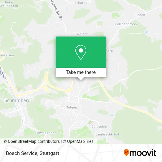 Bosch Service map