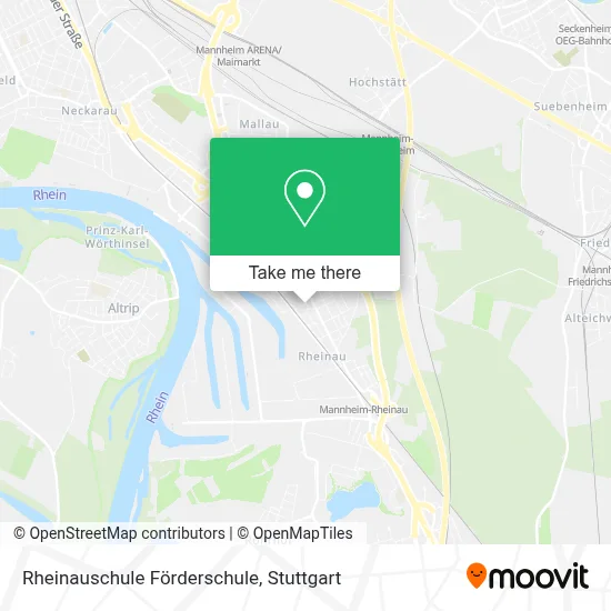 Rheinauschule Förderschule map