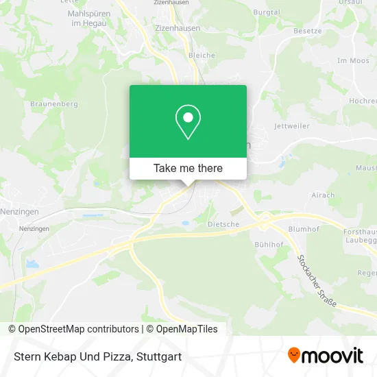 Stern Kebap Und Pizza map