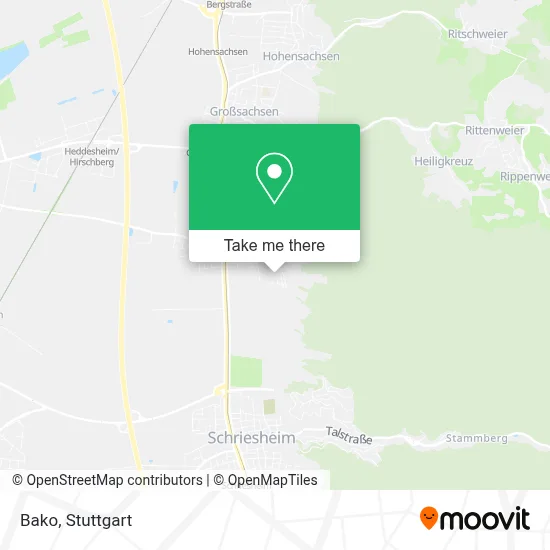 Bako map