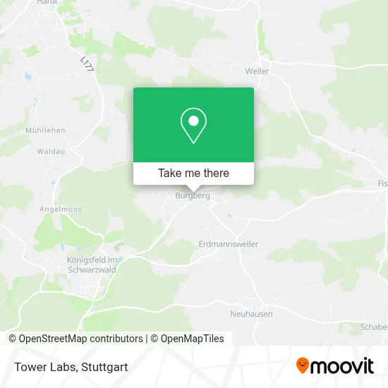 Tower Labs map