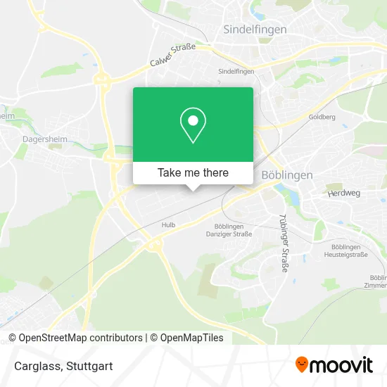 Carglass map
