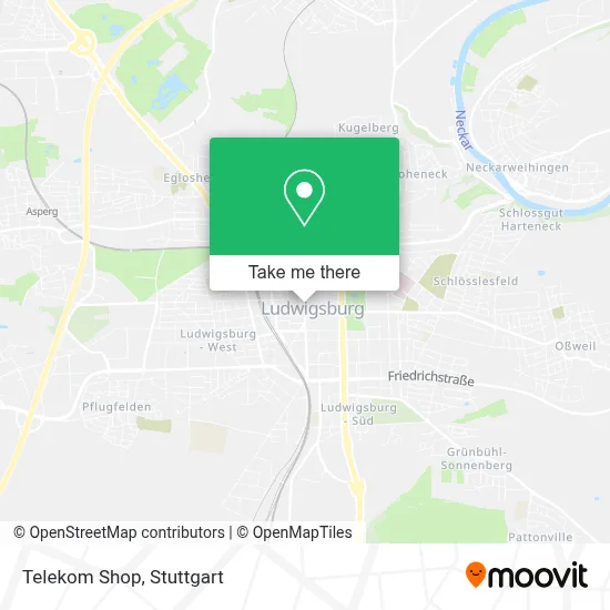 Telekom Shop map