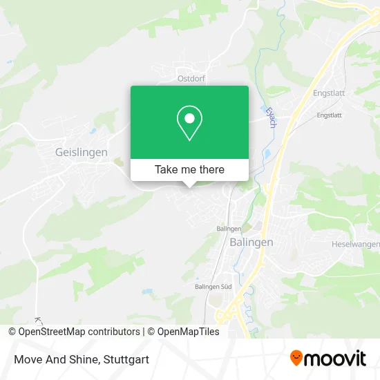 Move And Shine map