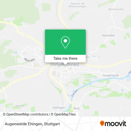 Augenweide Ehingen map