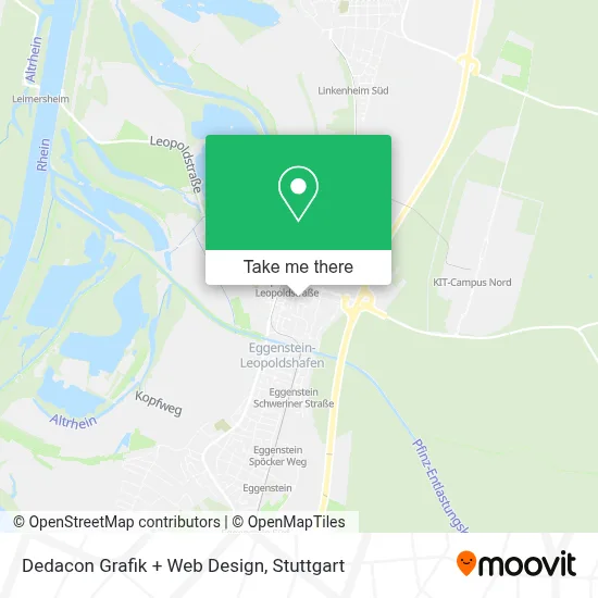 Dedacon Grafik + Web Design map